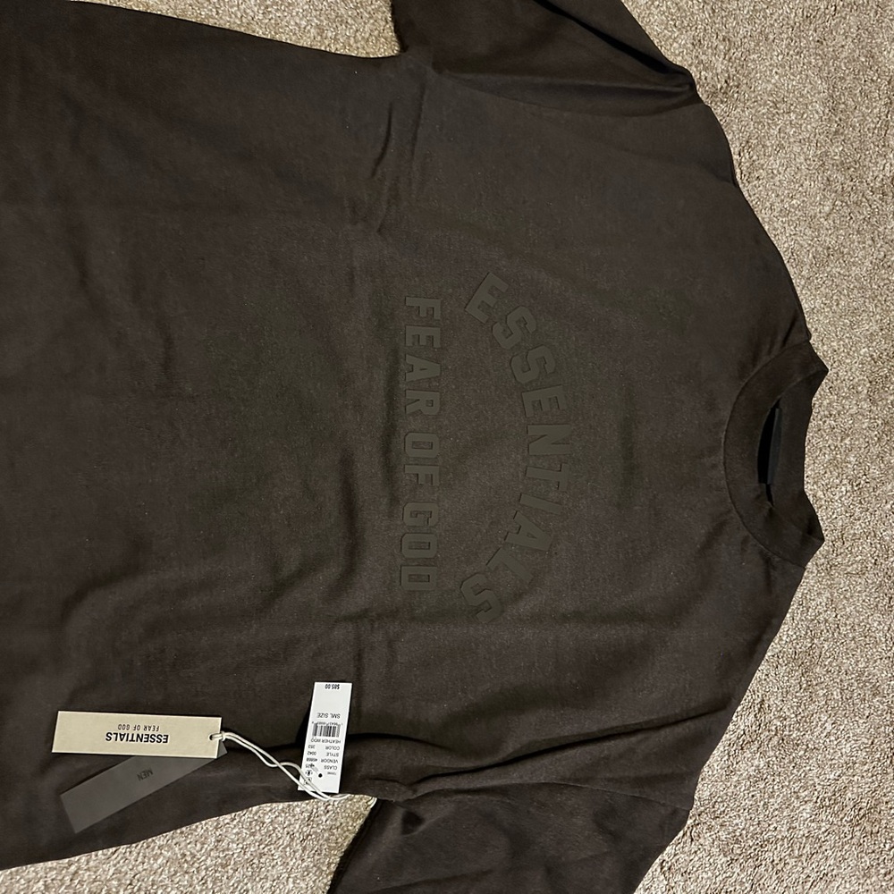 Fear of god Essentials Dark Wood Long Sleeve
